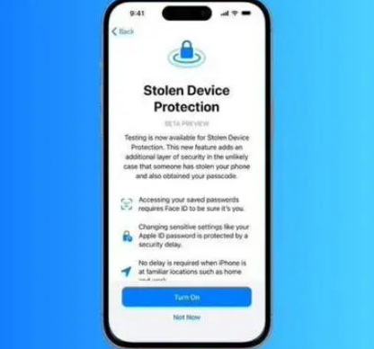 清原苹果授权维修店分享被盗设备保护功能开启方法 