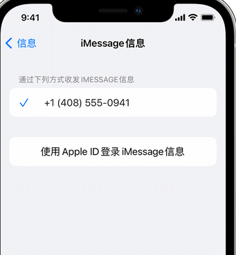 清原apple维修iPhone上无法正常发送iMessage信息 